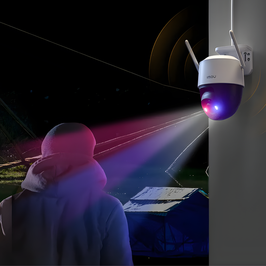 Cruiser 5MP 4G Sim | 3K UHD Image | Blue & Red Warning Light