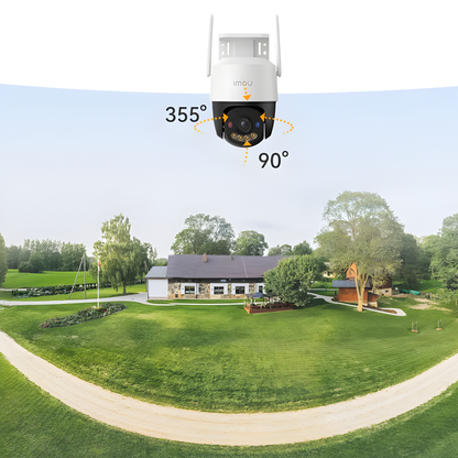 Cruiser Dual 4+4MP | IMOU SENSE® Dual-channel Human & Vehicle Detection